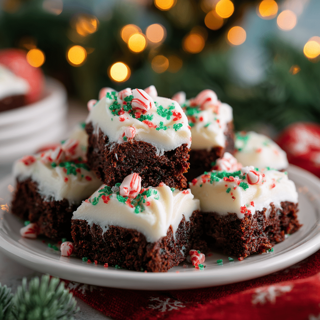 Frosted Christmas Brownies That Spark Holiday Magic 5 Frosted Christmas Brownies