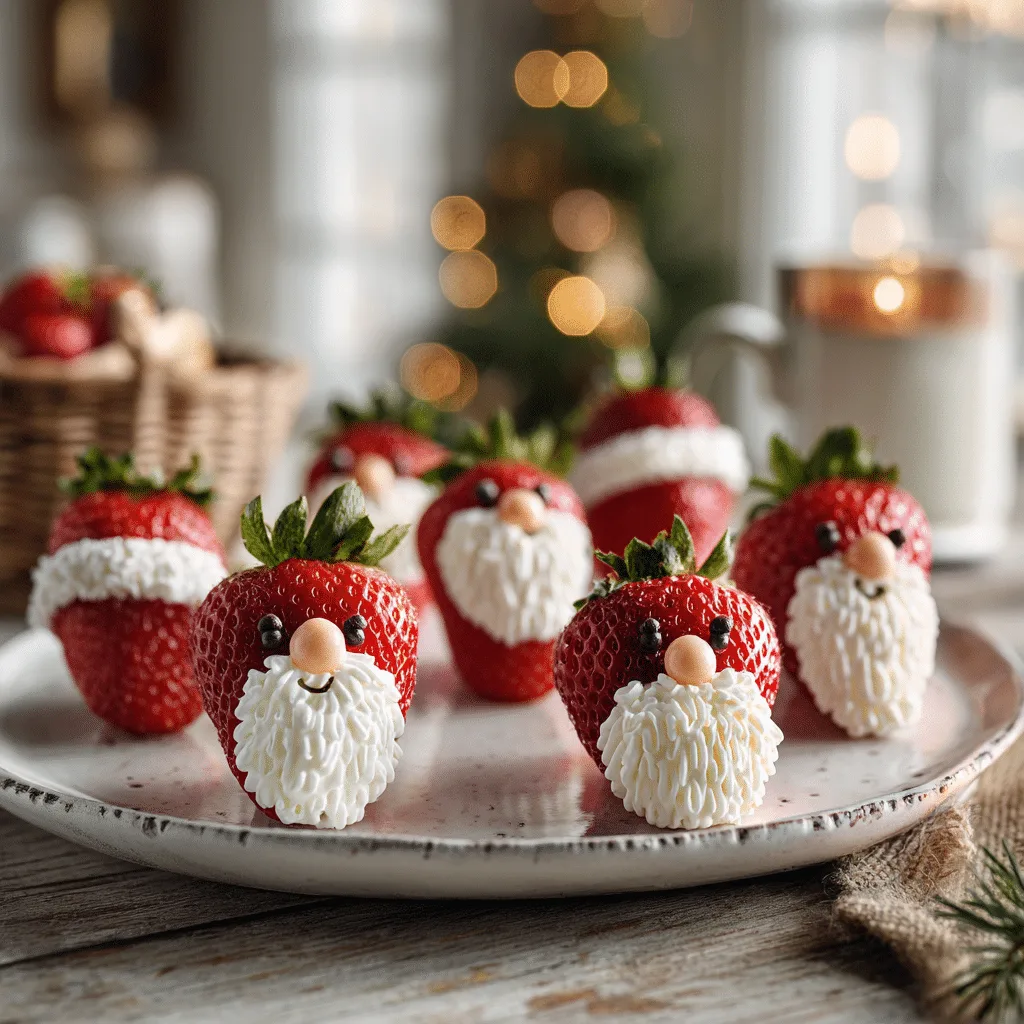 Strawberry Santas