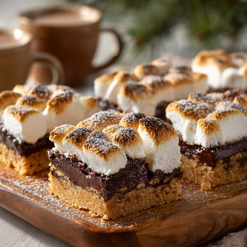 Winter S’mores Bars
