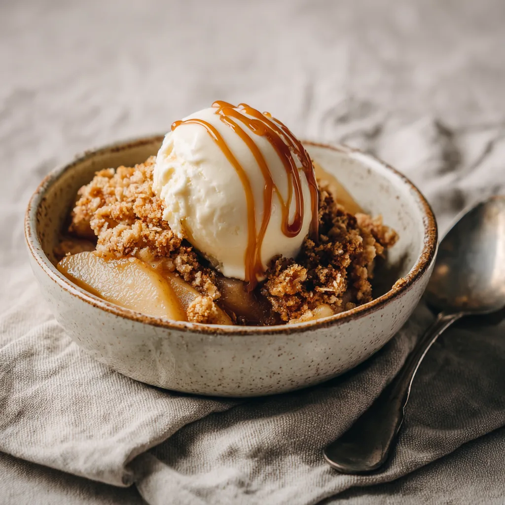 Spiced Pear Crisp