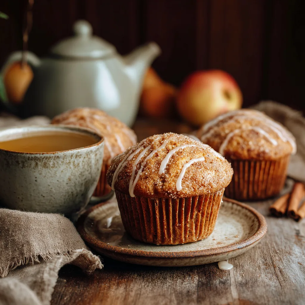 Apple Cider Donut Cupcakes