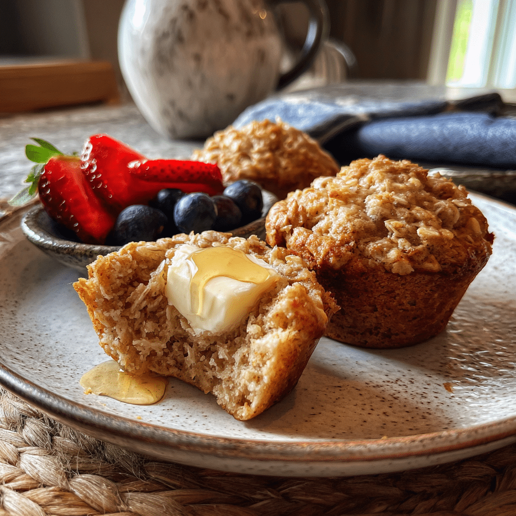 oatmeal muffins