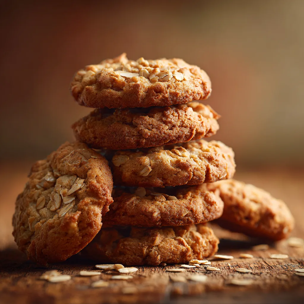Peanut Butter Oat Cookies