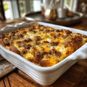 Classic Sausage & Egg Breakfast Casserole