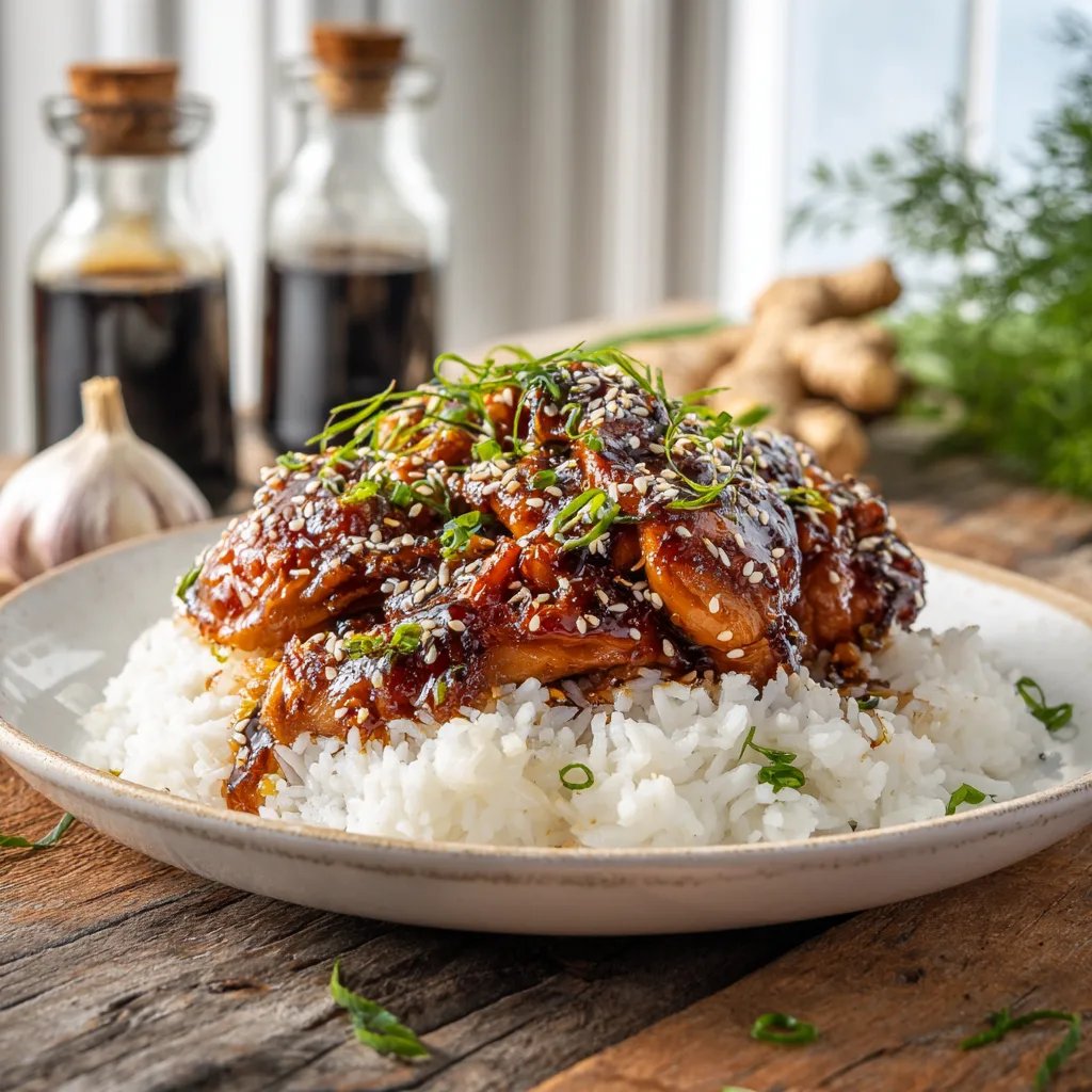 Slow Cooker Teriyaki Chicken