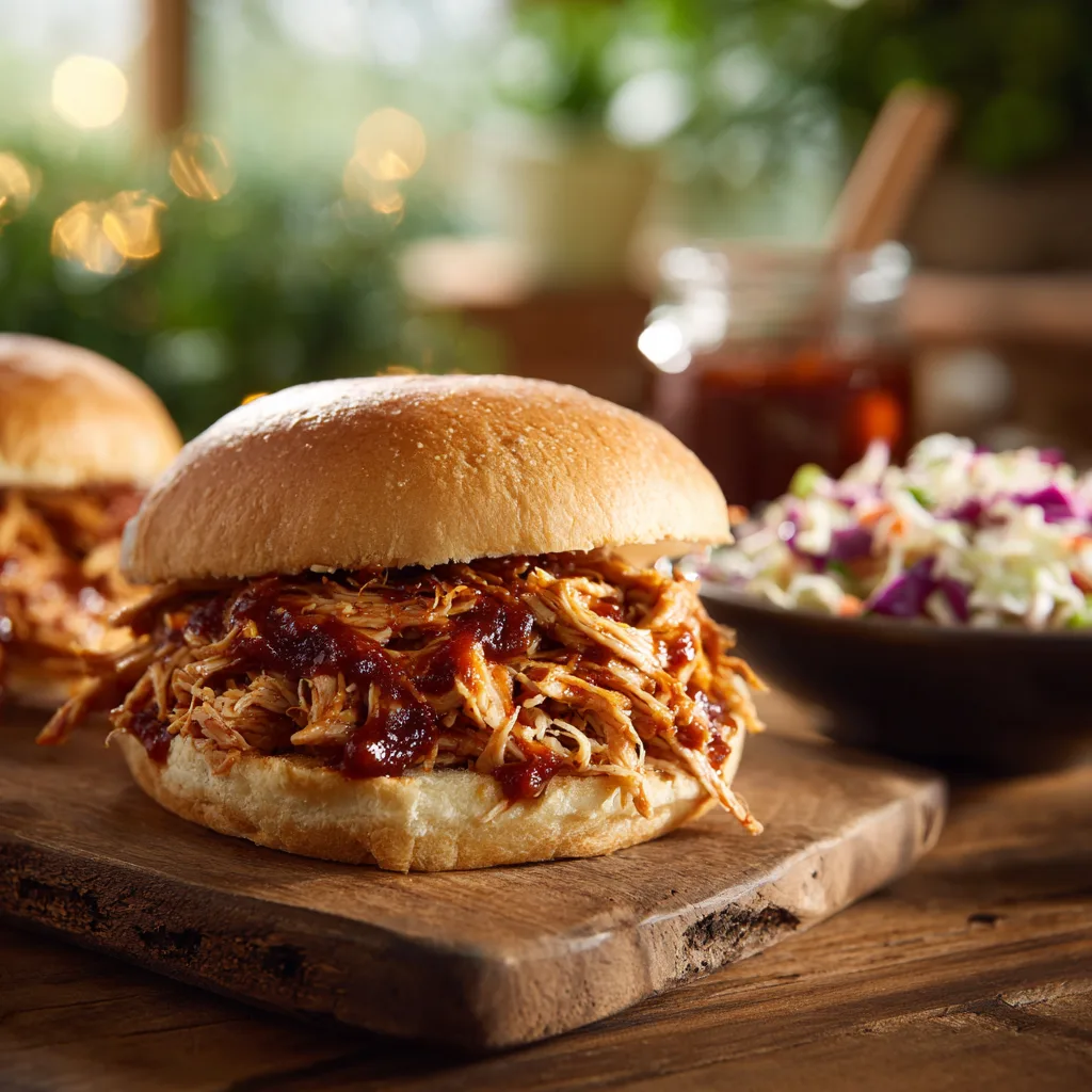 Shredded BBQ Chicken That Will Rock Your Chicken Crockpot Recipes World 3 Shredded BBQ Chicken