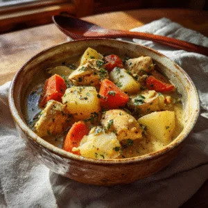 Maple Dijon Chicken Stew