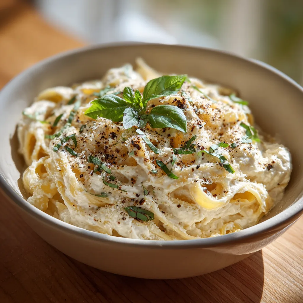 Creamy Cottage Cheese Pasta Sauce