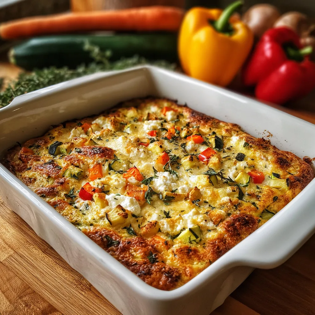 Cottage Cheese Veggie Casserole