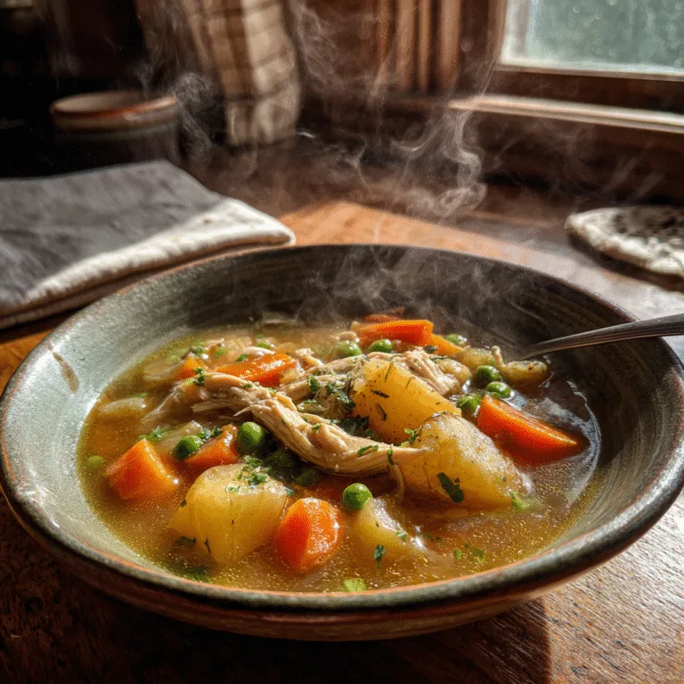 Hearty Chicken Vegetable Stew