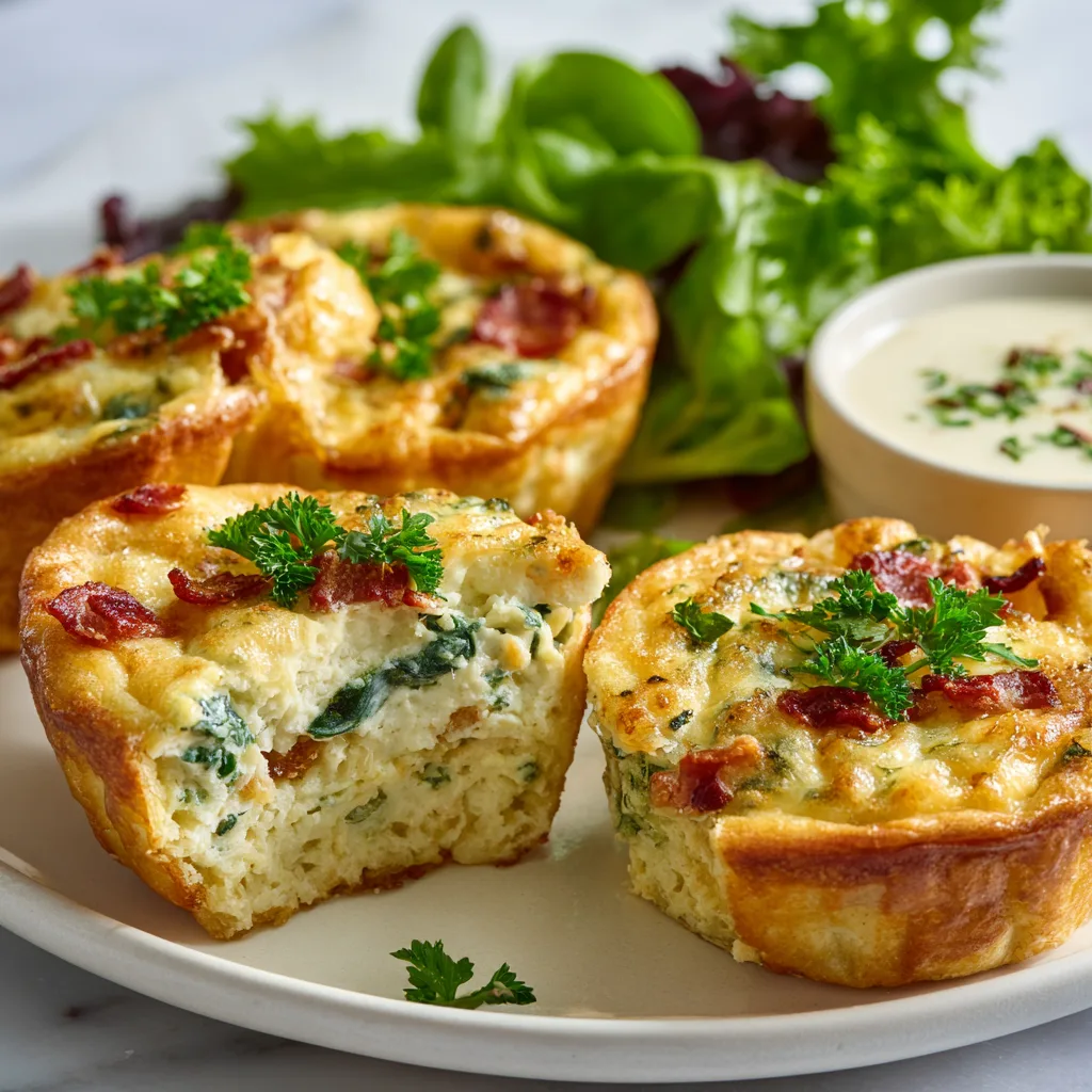 Mini Quiche Muffins