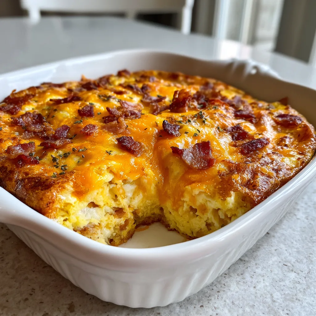 Easy Bacon, Egg & Cheese Casserole: The Ultimate Breakfast Casserole for Any Crowd 4 Easy Bacon, Egg & Cheese Casserole