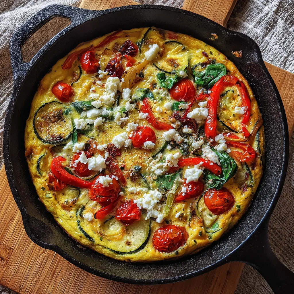 Egg Frittata with Roasted Veggies