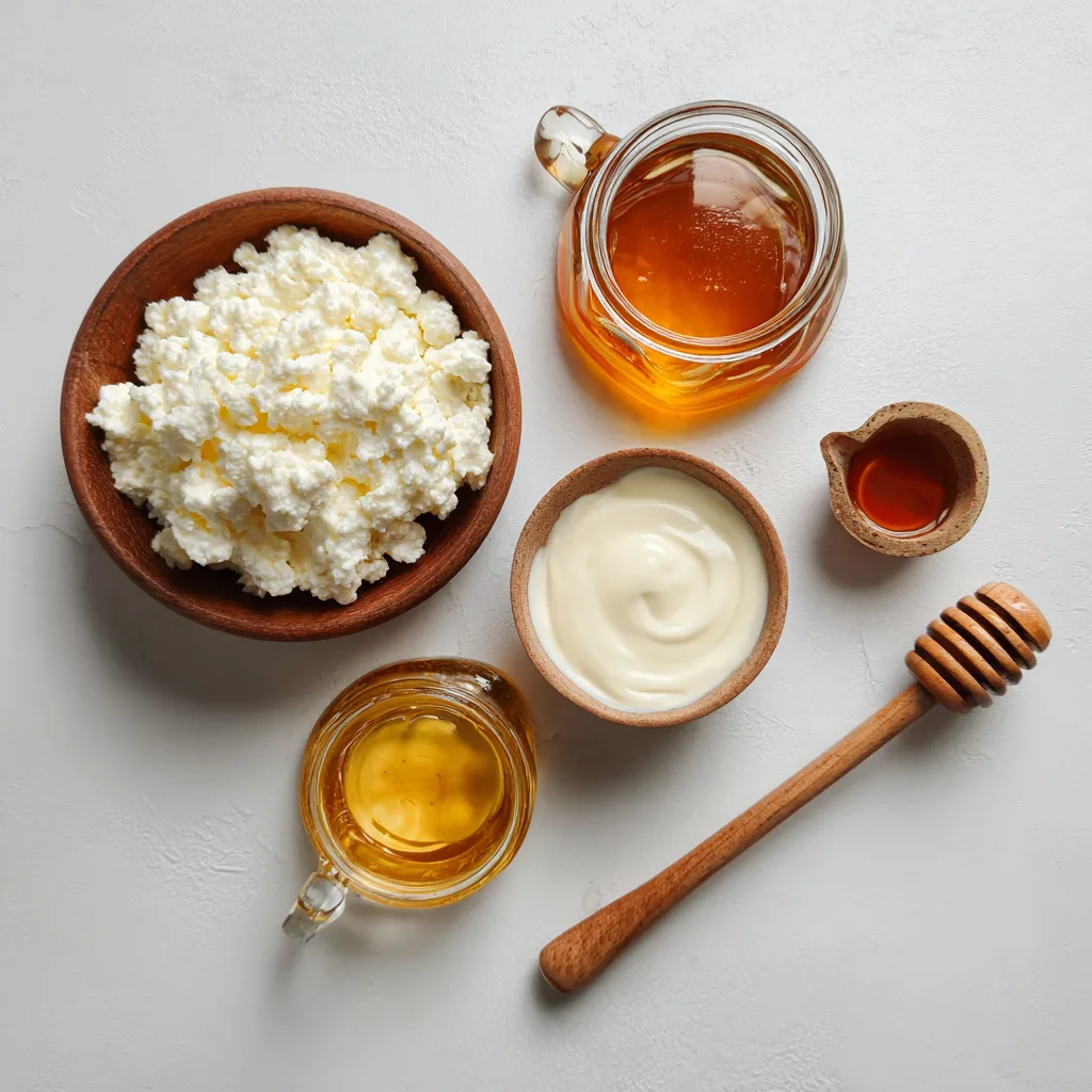 Cottage Cheese Ice Cream with Honey Swirl – Surprisingly Creamy & Guilt-Free Cottage Cheese Recipes 2 Ingredients for Cottage Cheese Ice Cream with Honey Swirl
