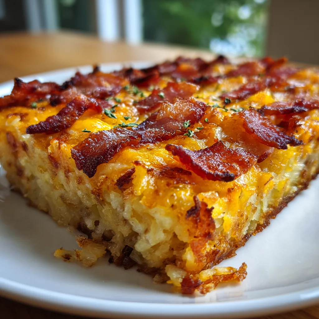 Bacon & Hashbrown Brunch Bake