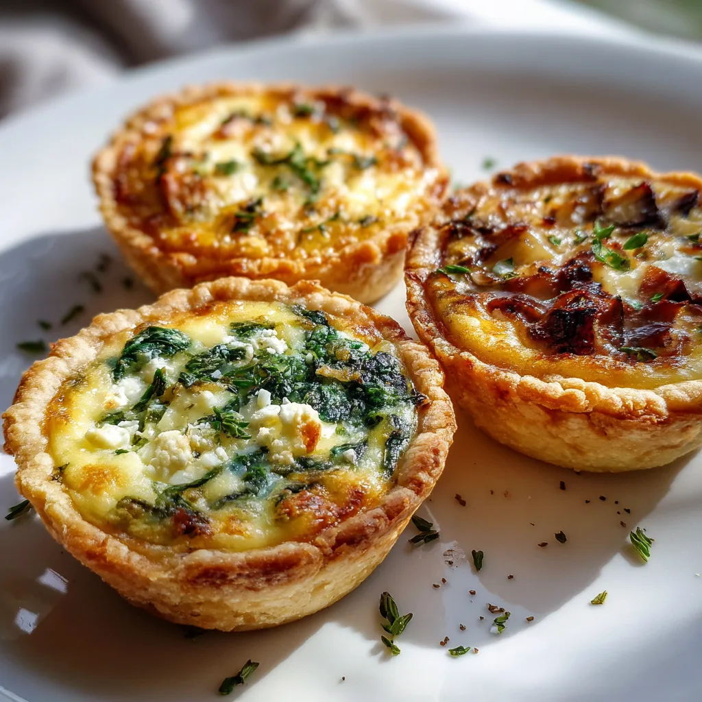 Mini Quiche Assortment (3 Ways)