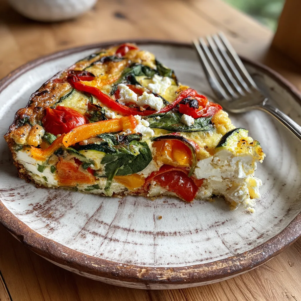 Egg Frittata with Roasted Veggies