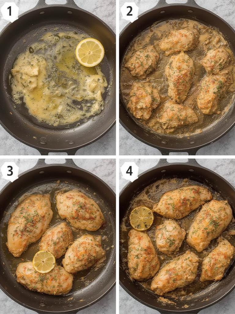 15 Minute Lemon Herb Chicken Skillet 1 2