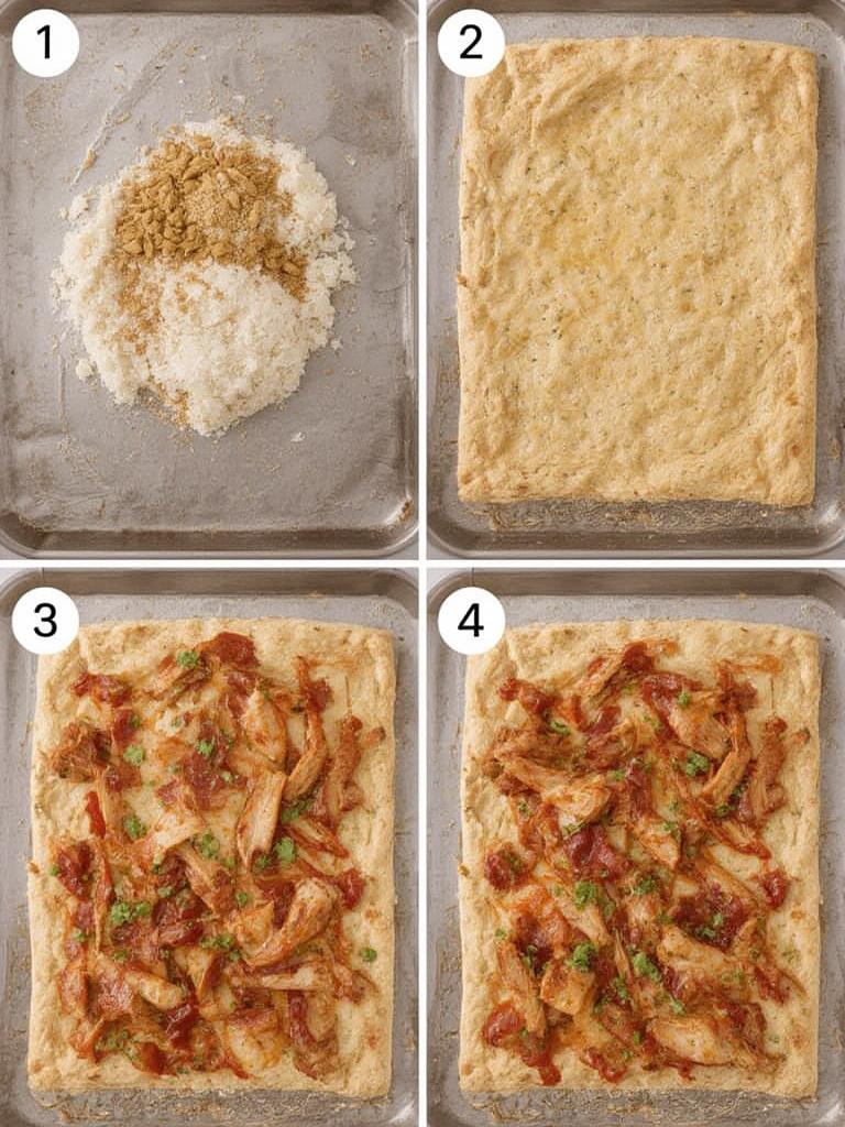 BBQ Chicken Flatbread Bites 2