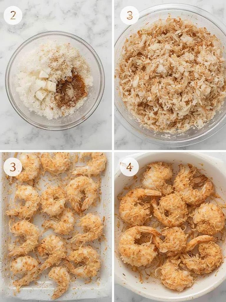 Baked Coconut Shrimp: Irresistibly Crispy Perfection! 3 Baked Coconut Shrimp 2