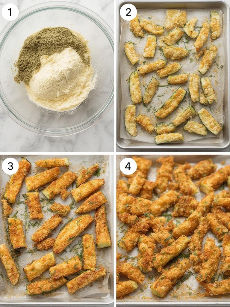 Baked Zucchini Fries 2