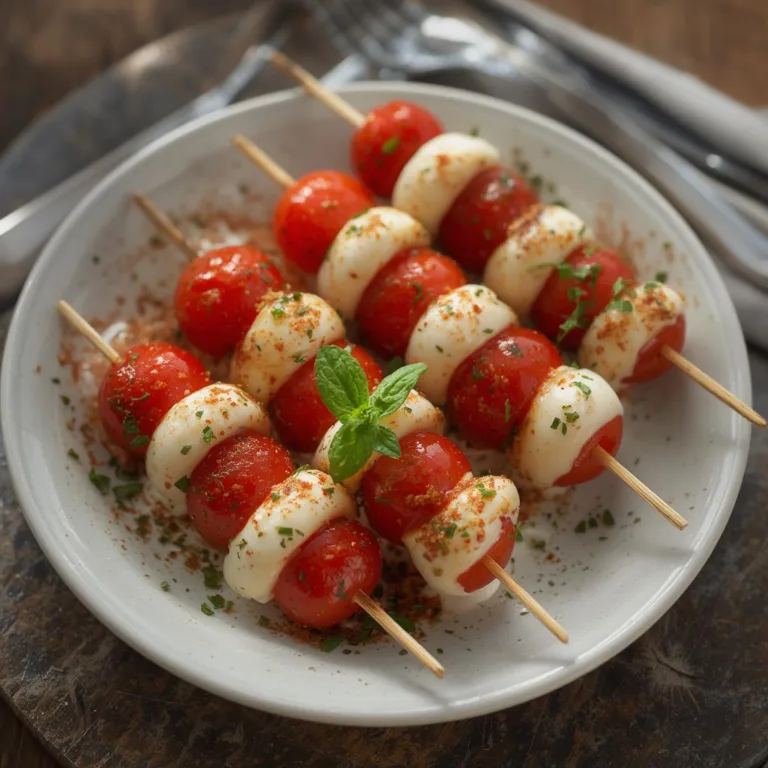 Caprese Skewer Bites