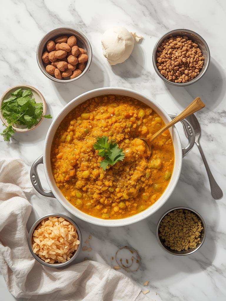 Cheap & Healthy Lentil Curry (One Pot) : Delicious & Hearty Comfort! 2 Cheap Healthy Lentil Curry One Pot 4