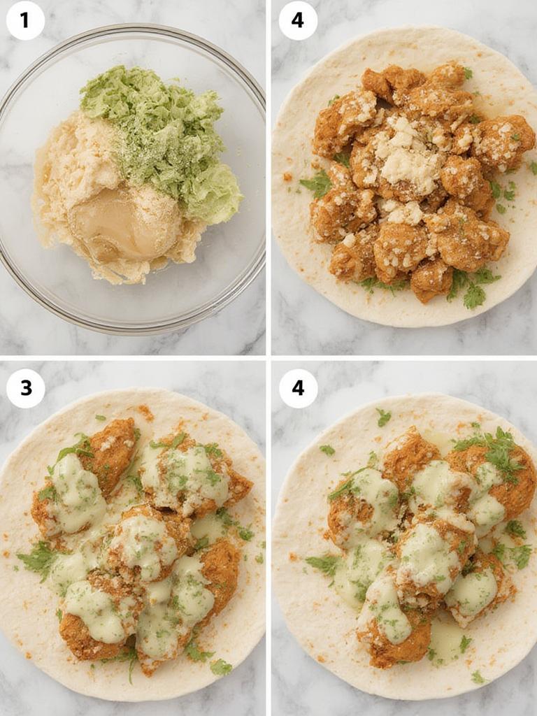 Crispy Chicken Caesar Wrap Bites 2