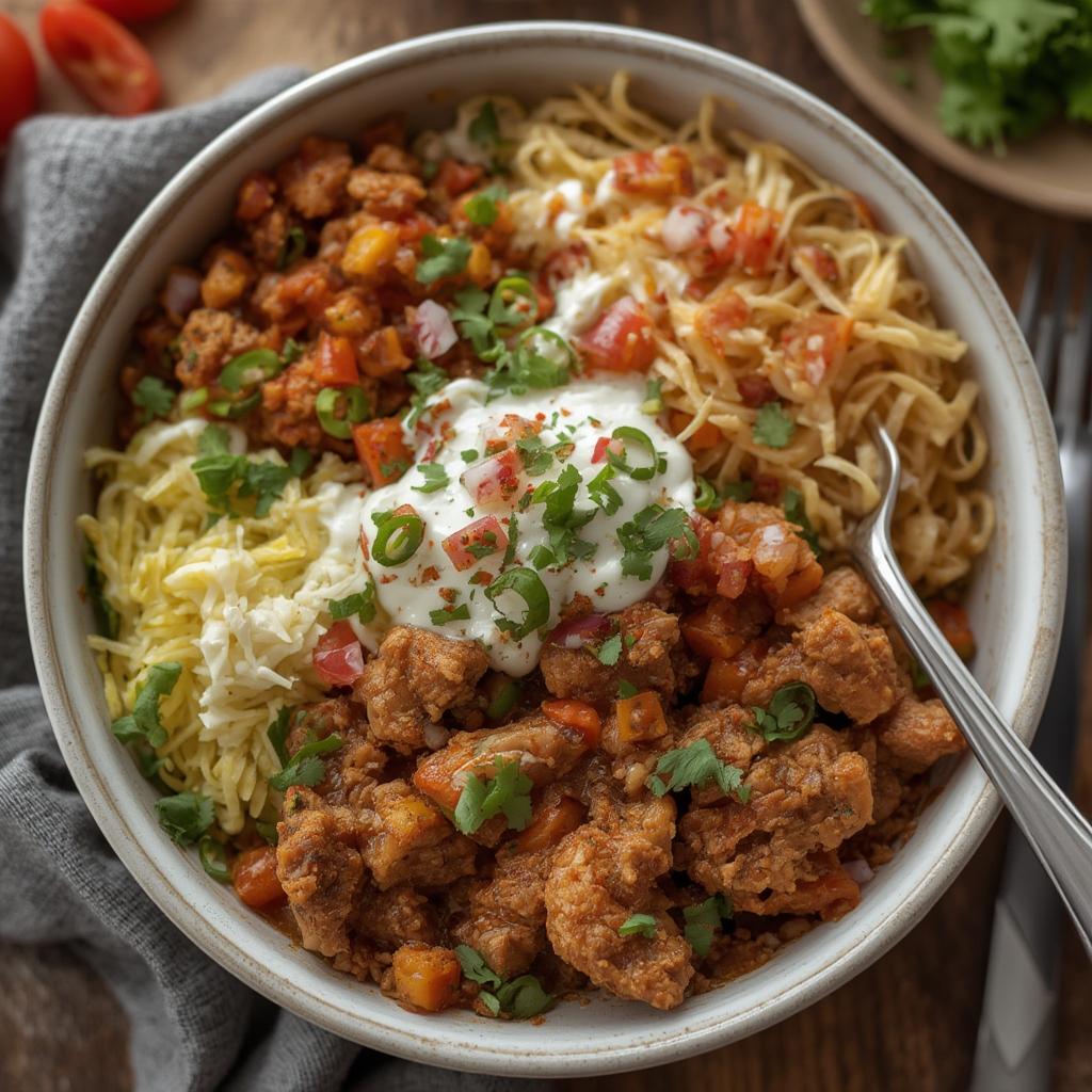 Easy Turkey Taco Bowls 9