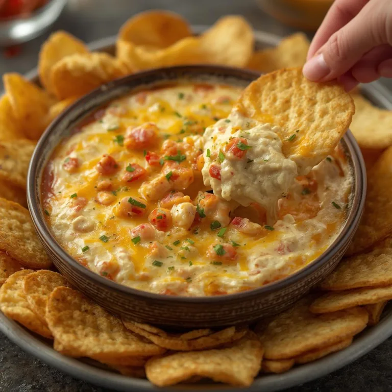 Hot Crab & Cheddar Dip