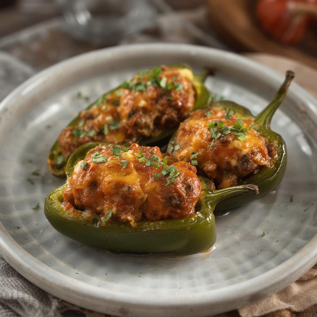 Jalapeyo Popper Stuffed Mini Peppers