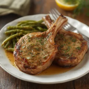 Lemon Herb Pork Chops