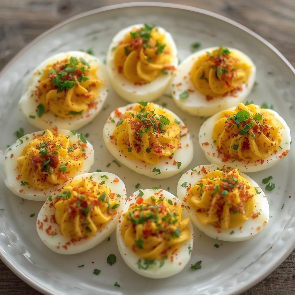 Loaded Deviled Eggs