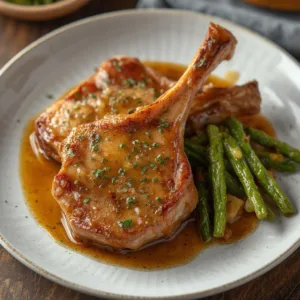 Maple Dijon Pork Chops