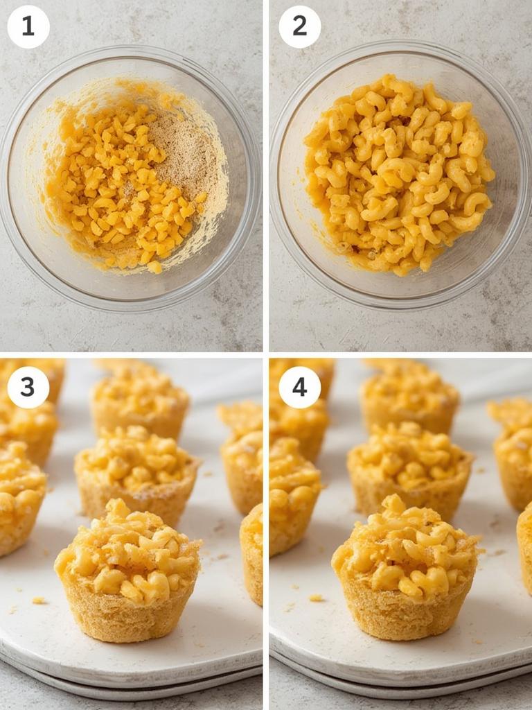 Mini Mac Cheese Cups 2