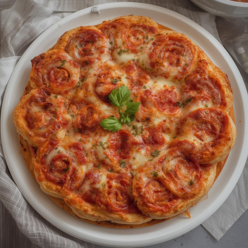 Pepperoni Pizza Pinwheels