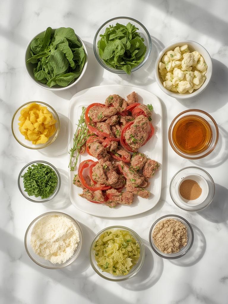 Delicious Quick Turkey & Spinach Stuffed Peppers: Effortless Weeknight Dinner! 2 Quick Turkey Spinach Stuffed Peppers 1 1