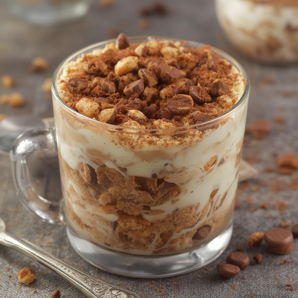 Reeses Dessert Parfait No Bake Layered Treat