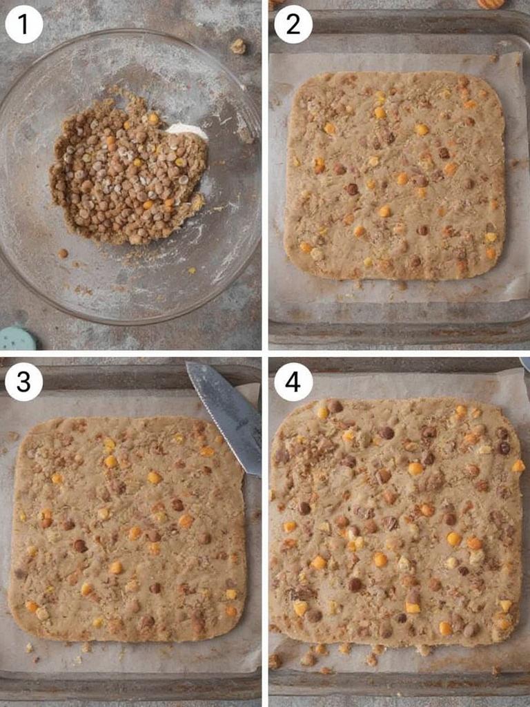 Reeses Pieces Cookie Bars 2