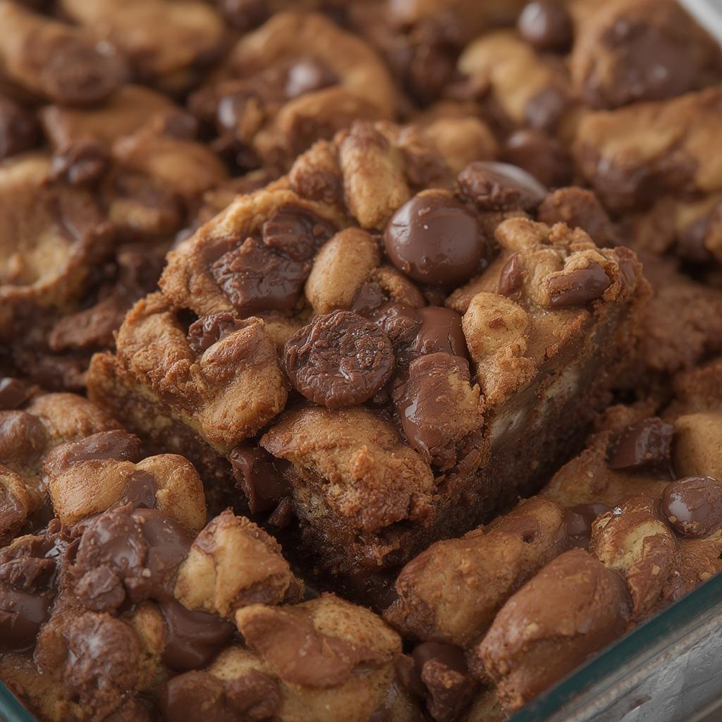 Reeses Pieces Cookie Bars