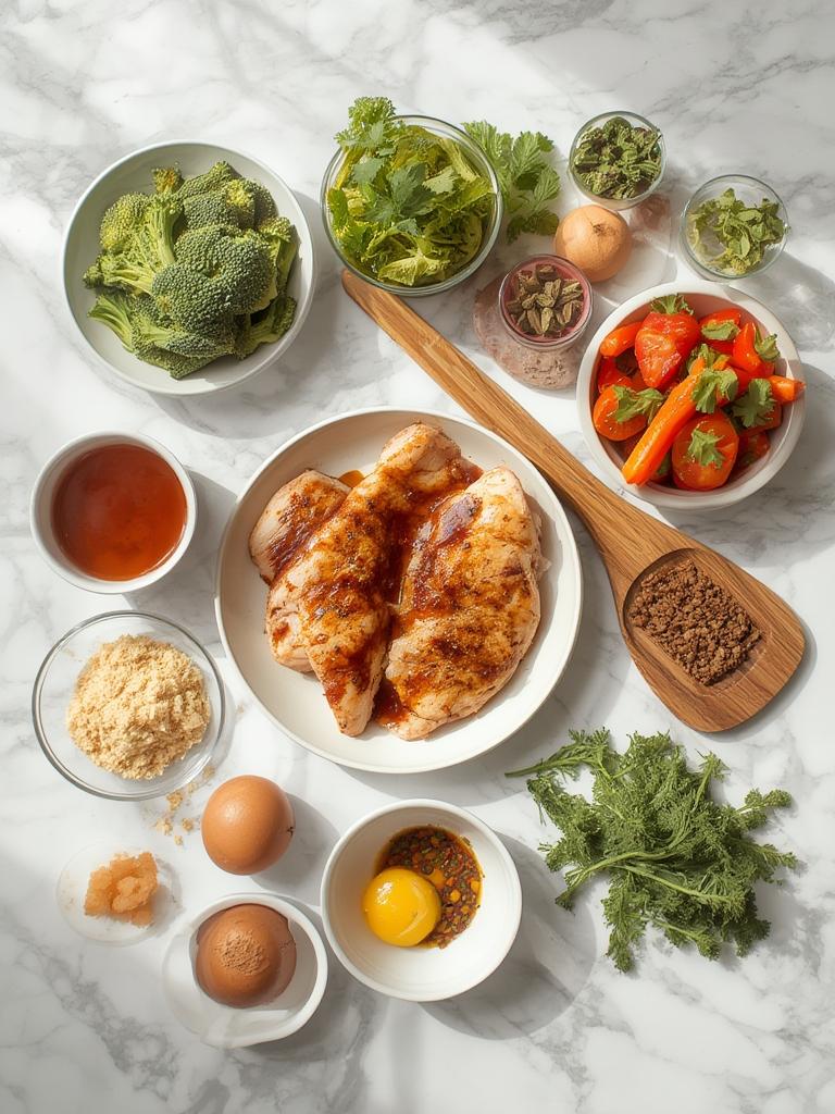 Sheet Pan Balsamic Chicken & Veggie Bake: Savory Perfection in One Dish! 2 Sheet Pan Balsamic Chicken Veggie Bake 1