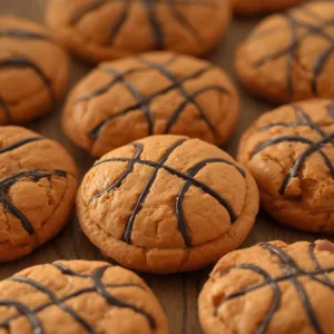Slam Dunk Basketball Cookies