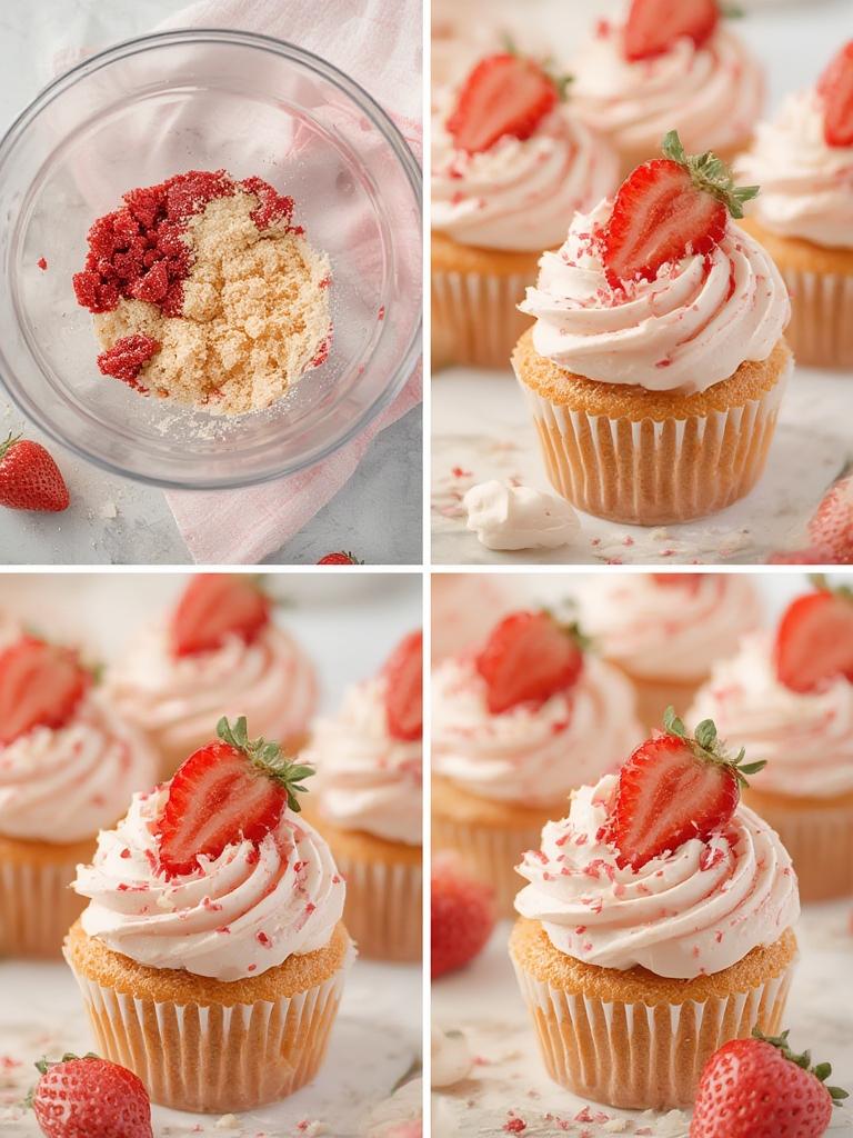 Strawberry Stroller Cupcakes 8