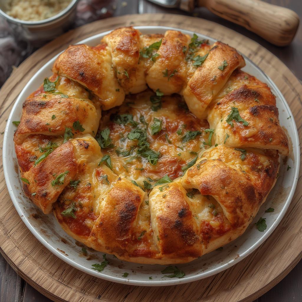 Stuffed Pizza Crescent Ring 2