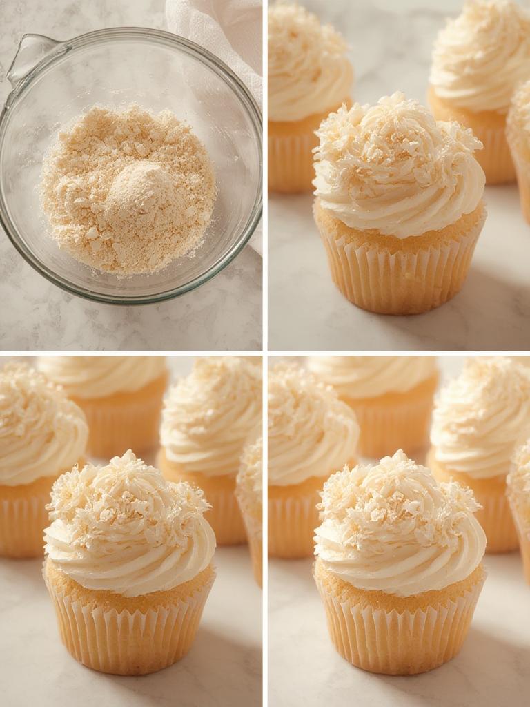 Vanilla Baby Bloom Cupcakes 5