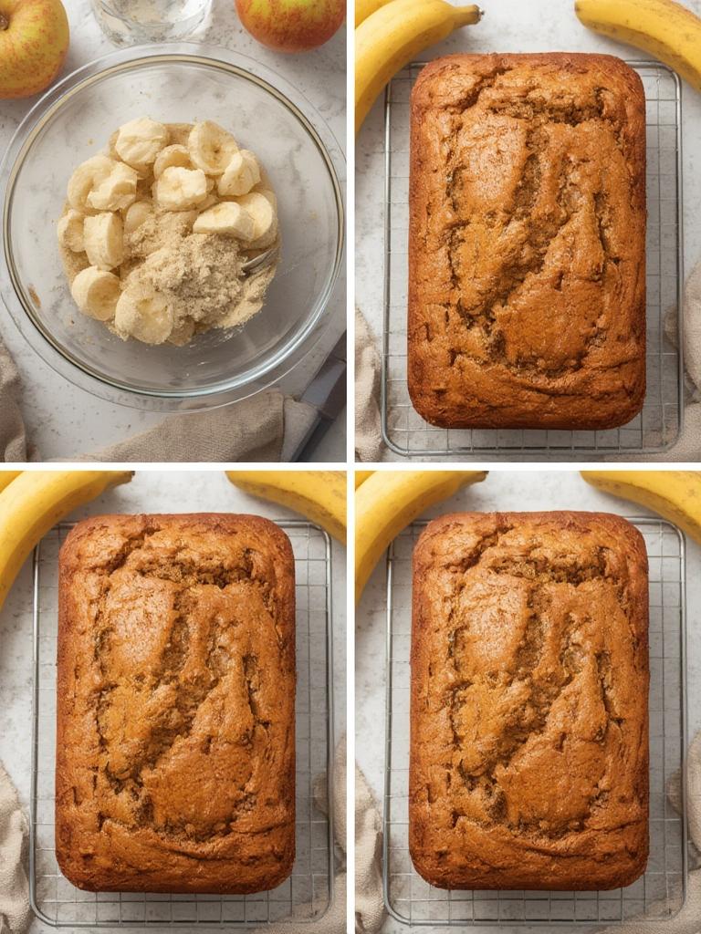 Applesauce Banana Bread 2