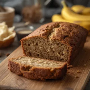 Applesauce Banana Bread
