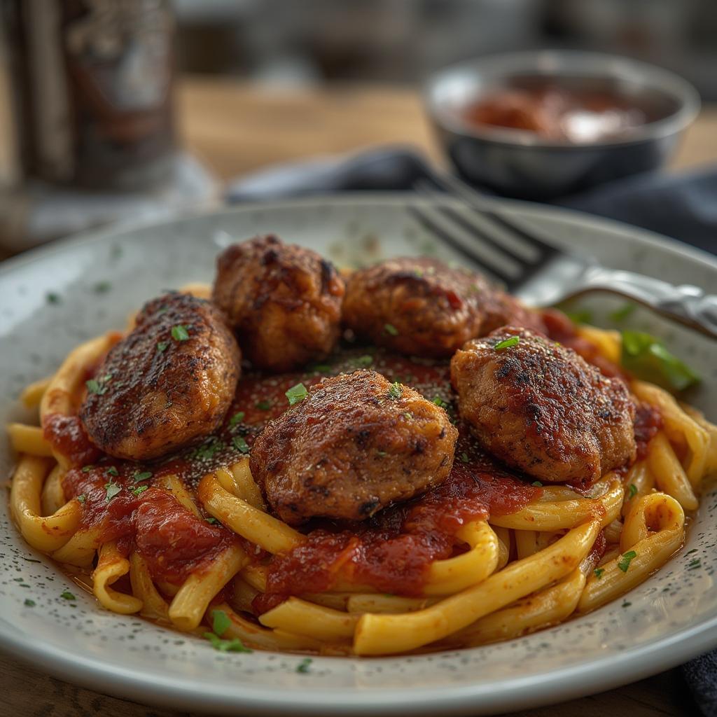 Cajun Steak Bites with Pasta 2