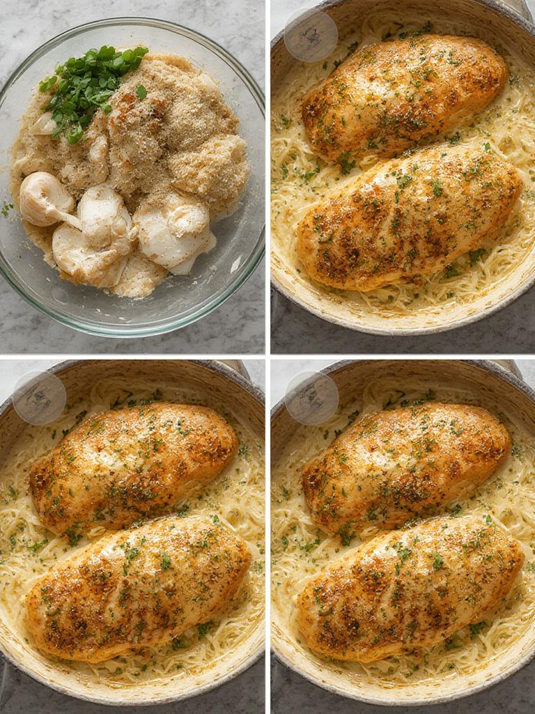 Creamy Garlic Chicken Breasts 5