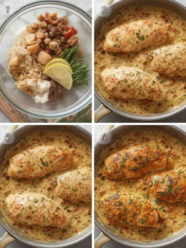Creamy Tuscan Chicken Breasts 2